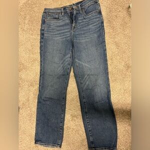 j.Crew Size 28 straight leg jeans